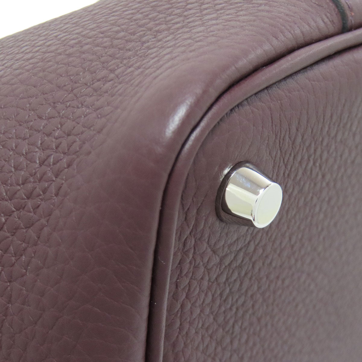 HERMES Picotin Lock PM Eclat SilverHardware Handbag Taurillon Clemence Ladies [Used]