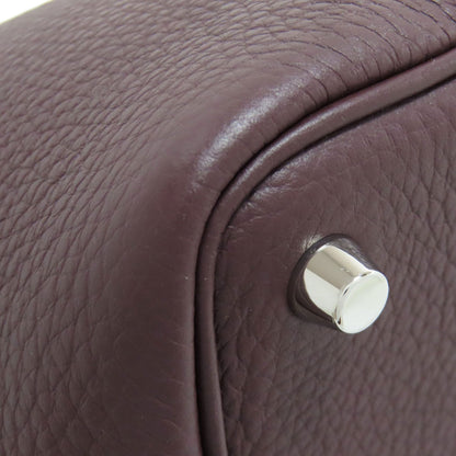 HERMES Picotin Lock PM Eclat SilverHardware Handbag Taurillon Clemence Ladies [Used]