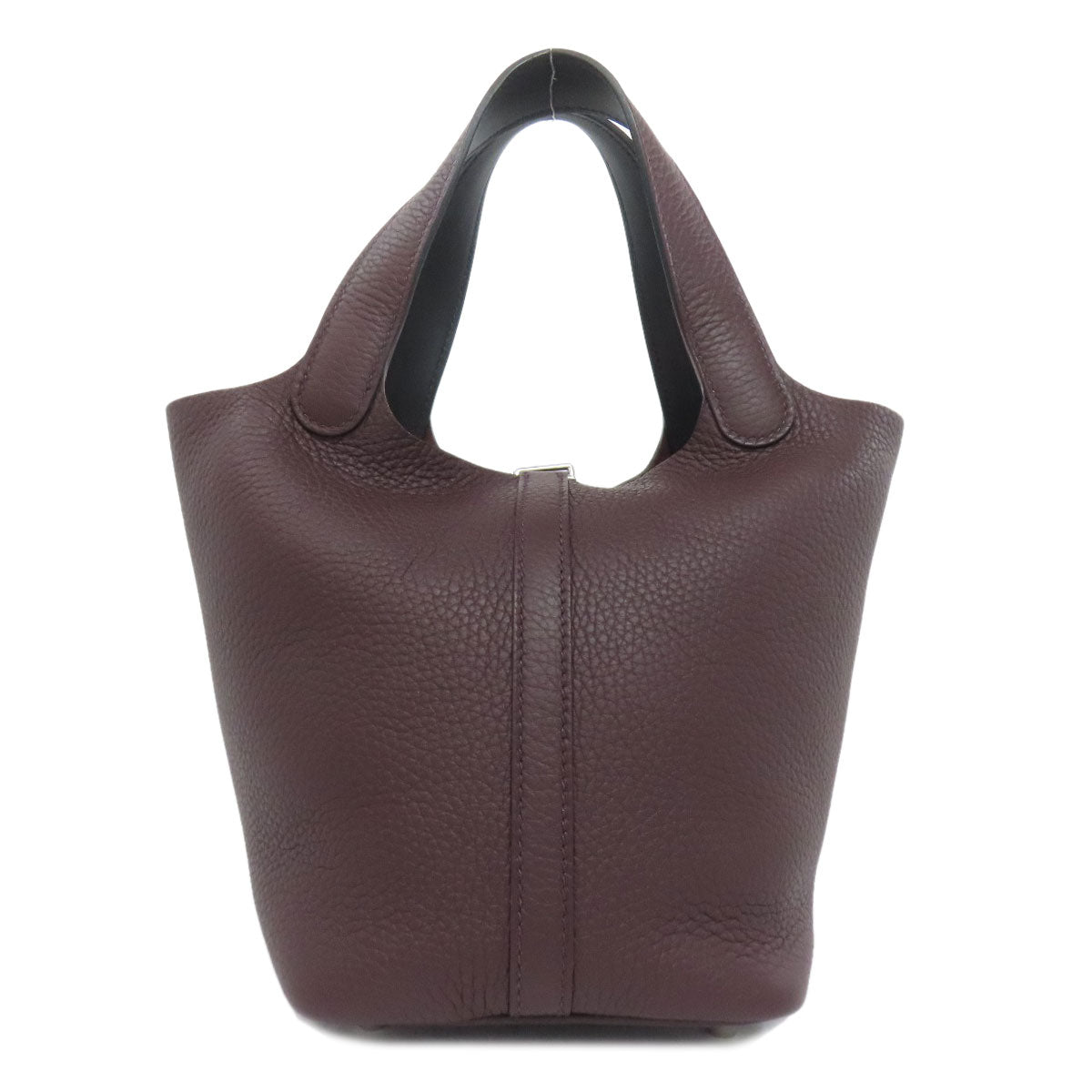 HERMES Picotin Lock PM Eclat SilverHardware Handbag Taurillon Clemence Ladies [Used]