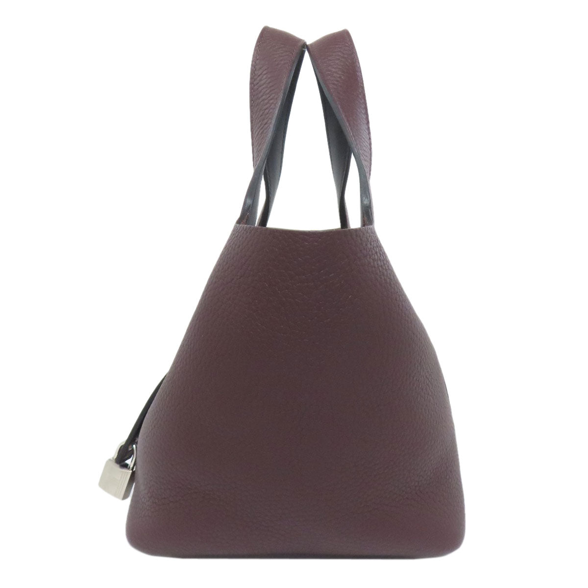 HERMES Picotin Lock PM Eclat SilverHardware Handbag Taurillon Clemence Ladies [Used]