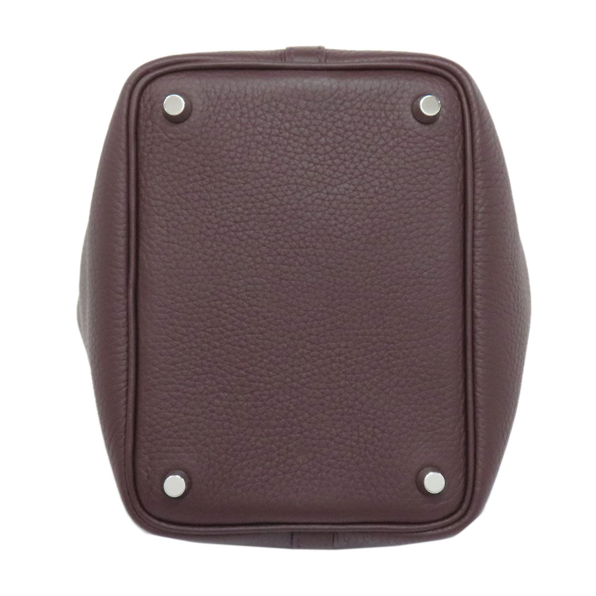 HERMES Picotin Lock PM Eclat SilverHardware Handbag Taurillon Clemence Ladies [Used]