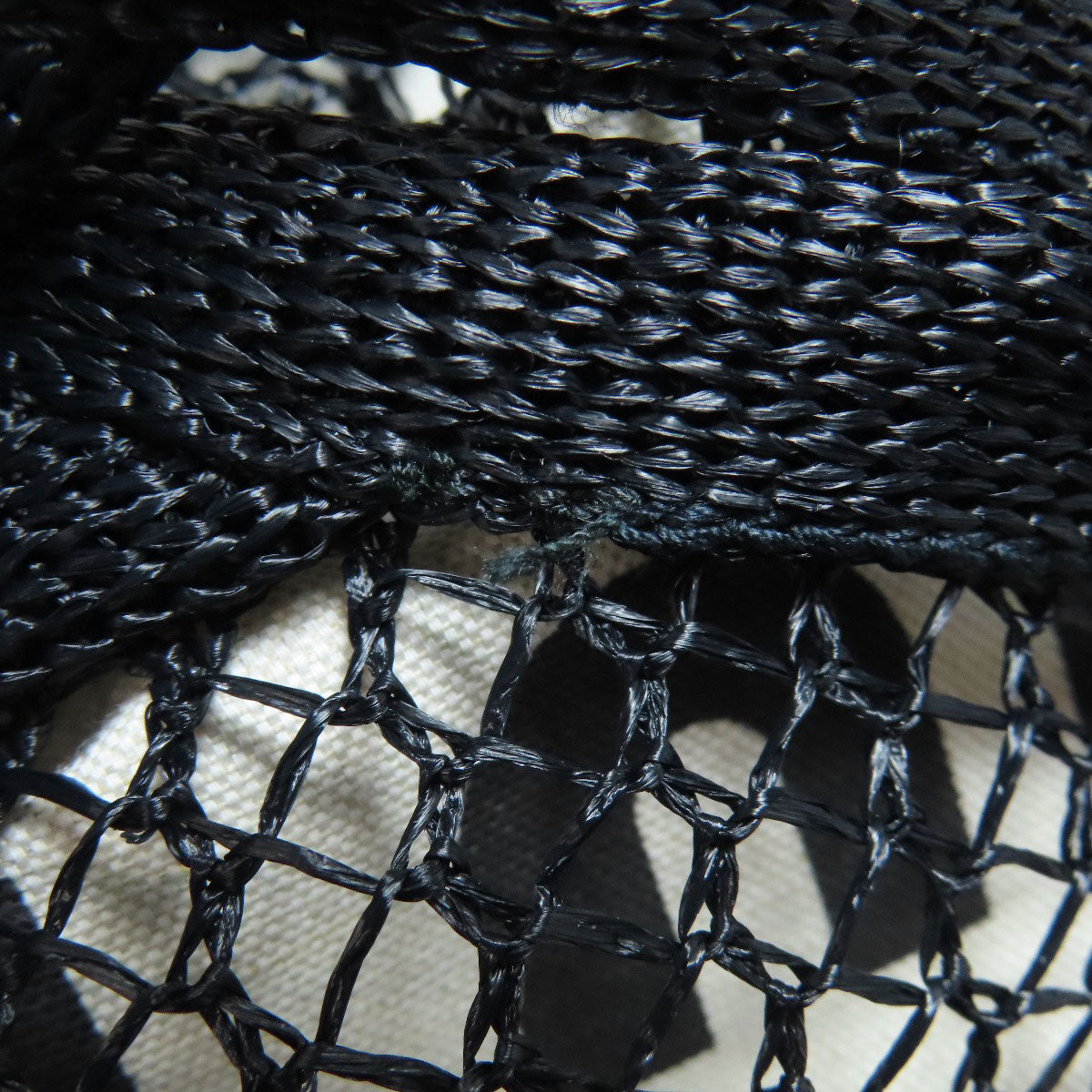 MIUMIU IVY Mesh Tote Tote Bag Canvas Ladies [Used]