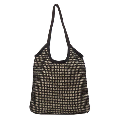 MIUMIU IVY Mesh Tote Tote Bag Canvas Ladies [Used]