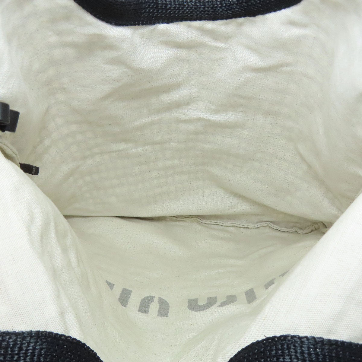 MIUMIU IVY Mesh Tote Tote Bag Canvas Ladies [Used]