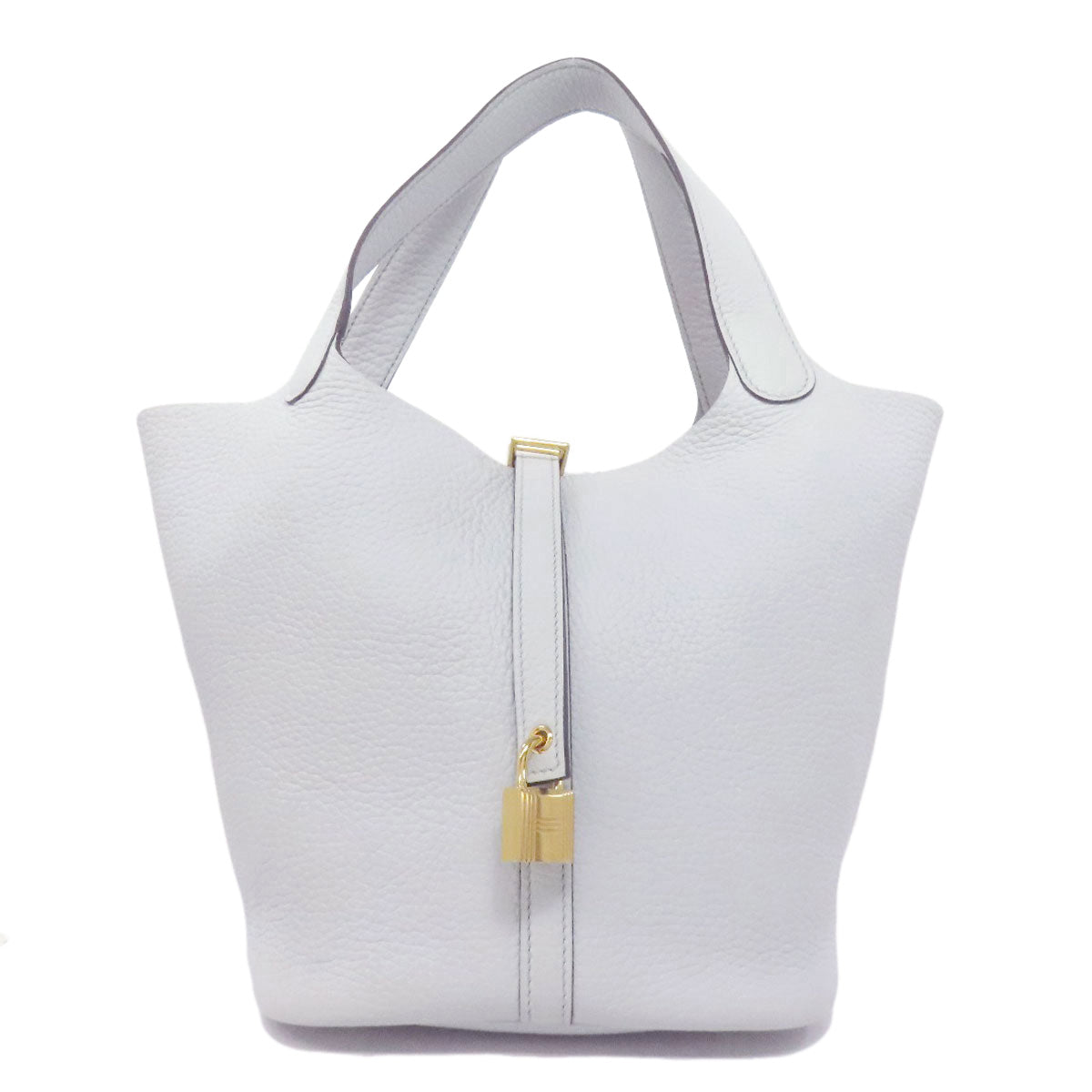 HERMES Picotin Lock MM GoldHardware Handbag Taurillon Clemence Ladies [Used]