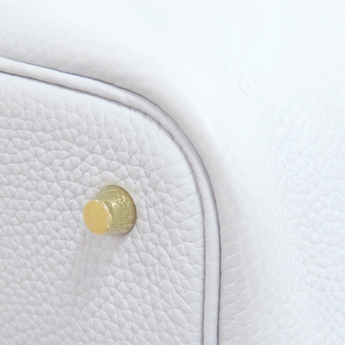 HERMES Picotin Lock MM GoldHardware Handbag Taurillon Clemence Ladies [Used]