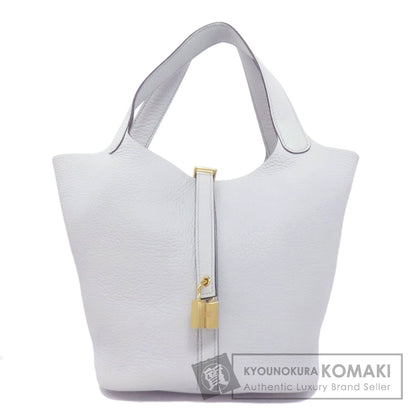 HERMES Picotin Lock MM GoldHardware Handbag Taurillon Clemence Ladies [Used]