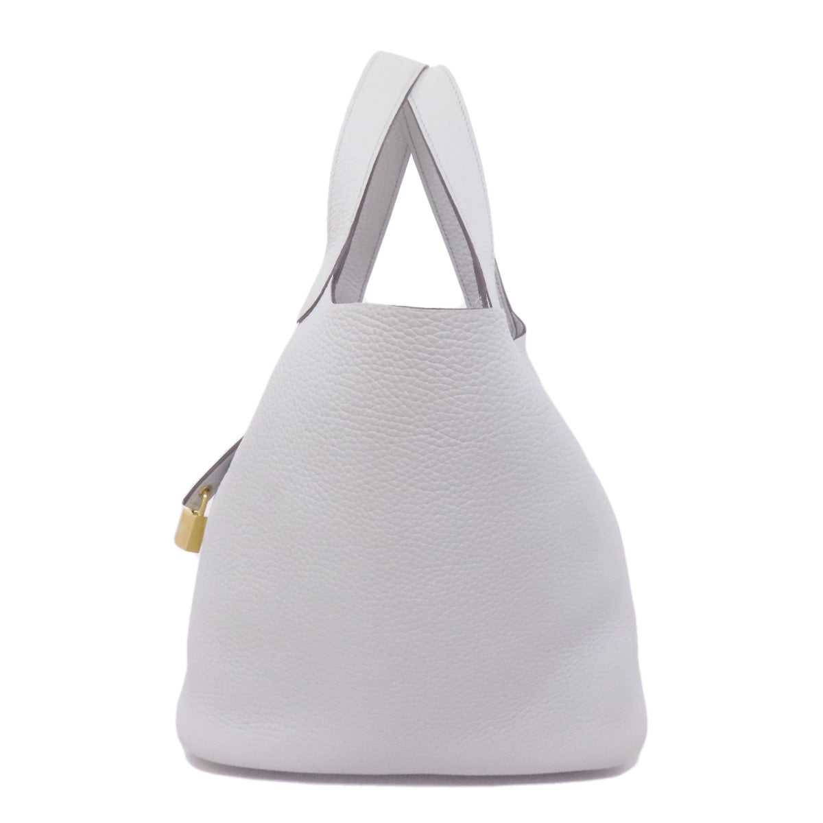 HERMES Picotin Lock MM GoldHardware Handbag Taurillon Clemence Ladies [Used]