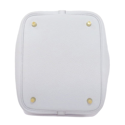 HERMES Picotin Lock MM GoldHardware Handbag Taurillon Clemence Ladies [Used]