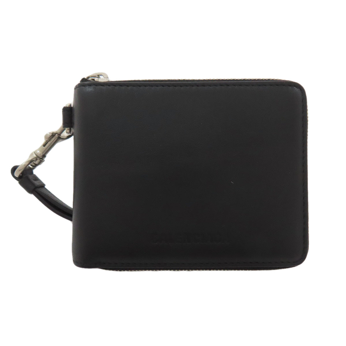 BALENCIAGA 659224 Essential Mini Wallet Bifold Wallet with Coin Pocket Calf Ladies [Used]
