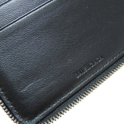 BALENCIAGA 659224 Essential Mini Wallet Bifold Wallet with Coin Pocket Calf Ladies [Used]