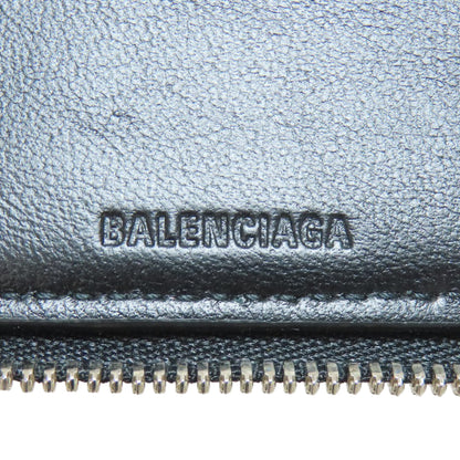 BALENCIAGA 659224 Essential Mini Wallet Bifold Wallet with Coin Pocket Calf Ladies [Used]