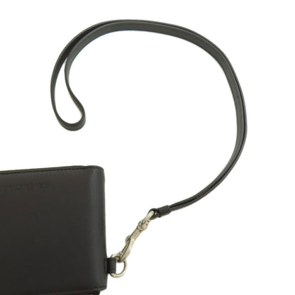 BALENCIAGA 659224 Essential Mini Wallet Bifold Wallet with Coin Pocket Calf Ladies [Used]