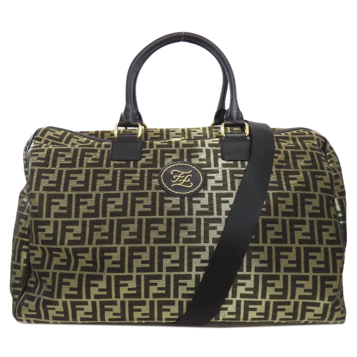 FENDI Zucca pattern 2WAY Boston bag PVC Ladies [Used]