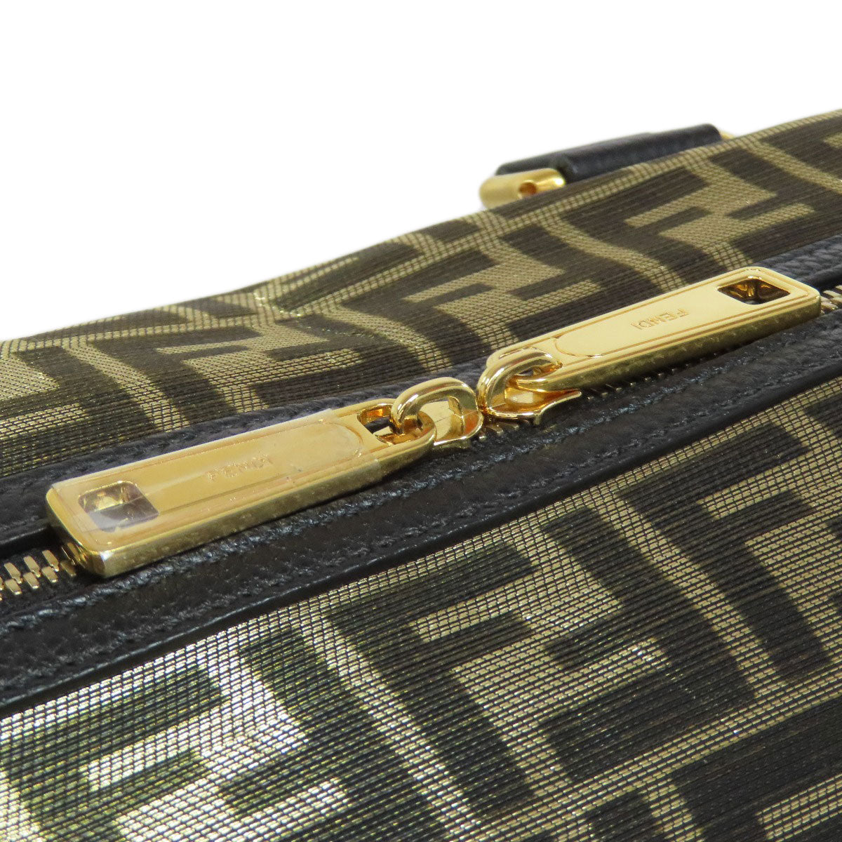 FENDI Zucca pattern 2WAY Boston bag PVC Ladies [Used]