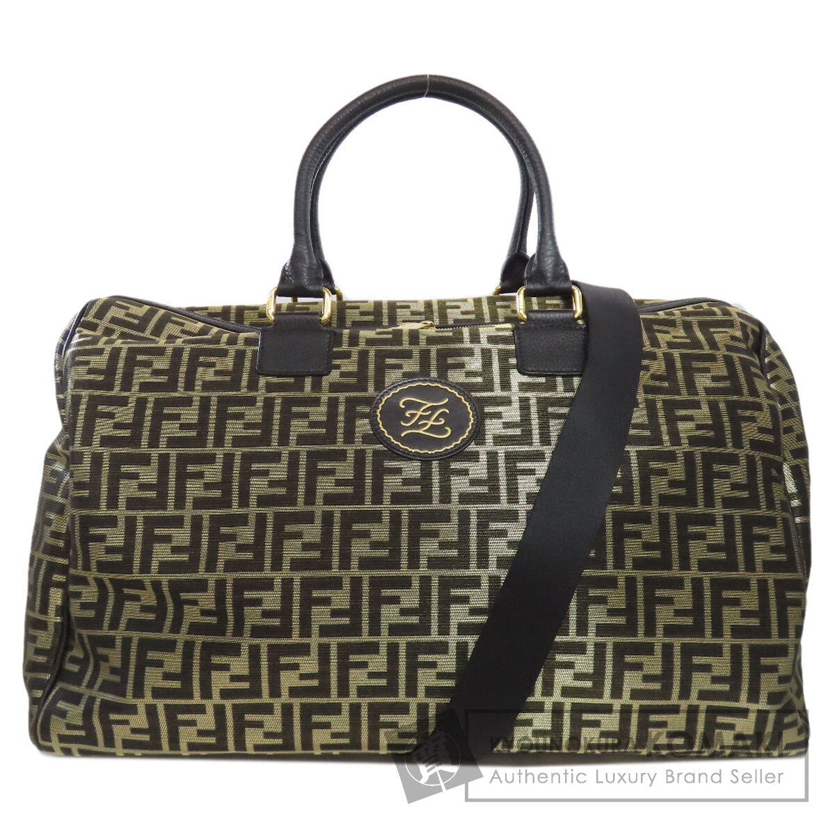 FENDI Zucca pattern 2WAY Boston bag PVC Ladies [Used]