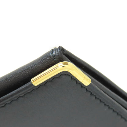 Dunhill logo Long wallet (with coin pocket) Leather Ladies [Used]