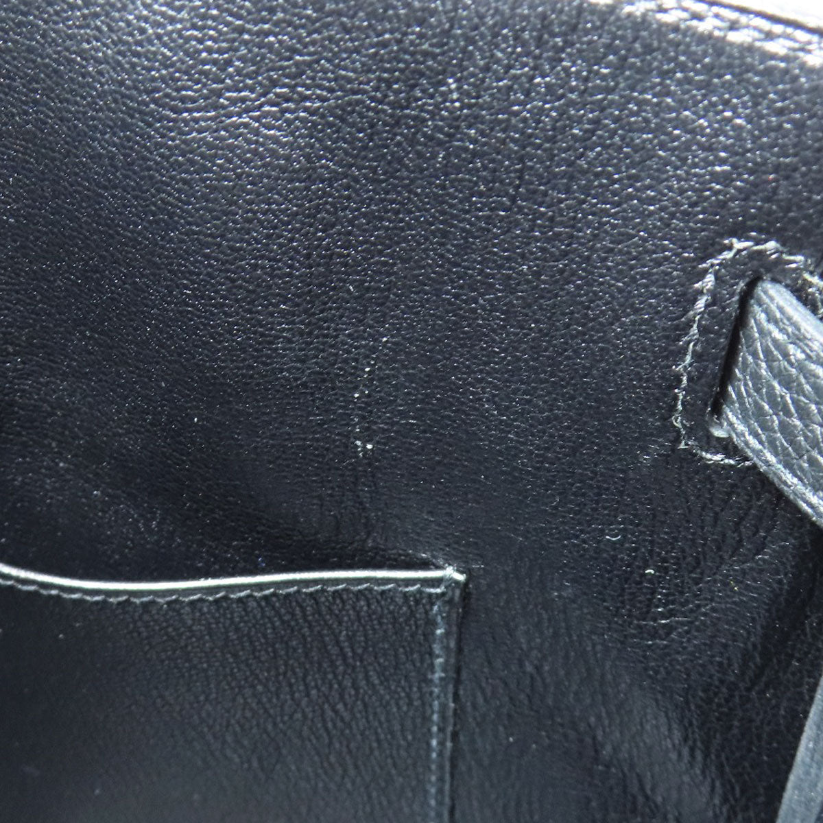 HERMES Birkin 40 SilverHardware Handbag Taurillon Clemence Ladies [Used]