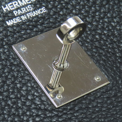 HERMES Birkin 40 SilverHardware Handbag Taurillon Clemence Ladies [Used]