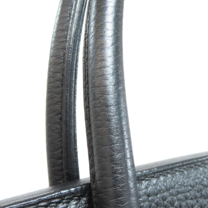 HERMES Birkin 40 SilverHardware Handbag Taurillon Clemence Ladies [Used]