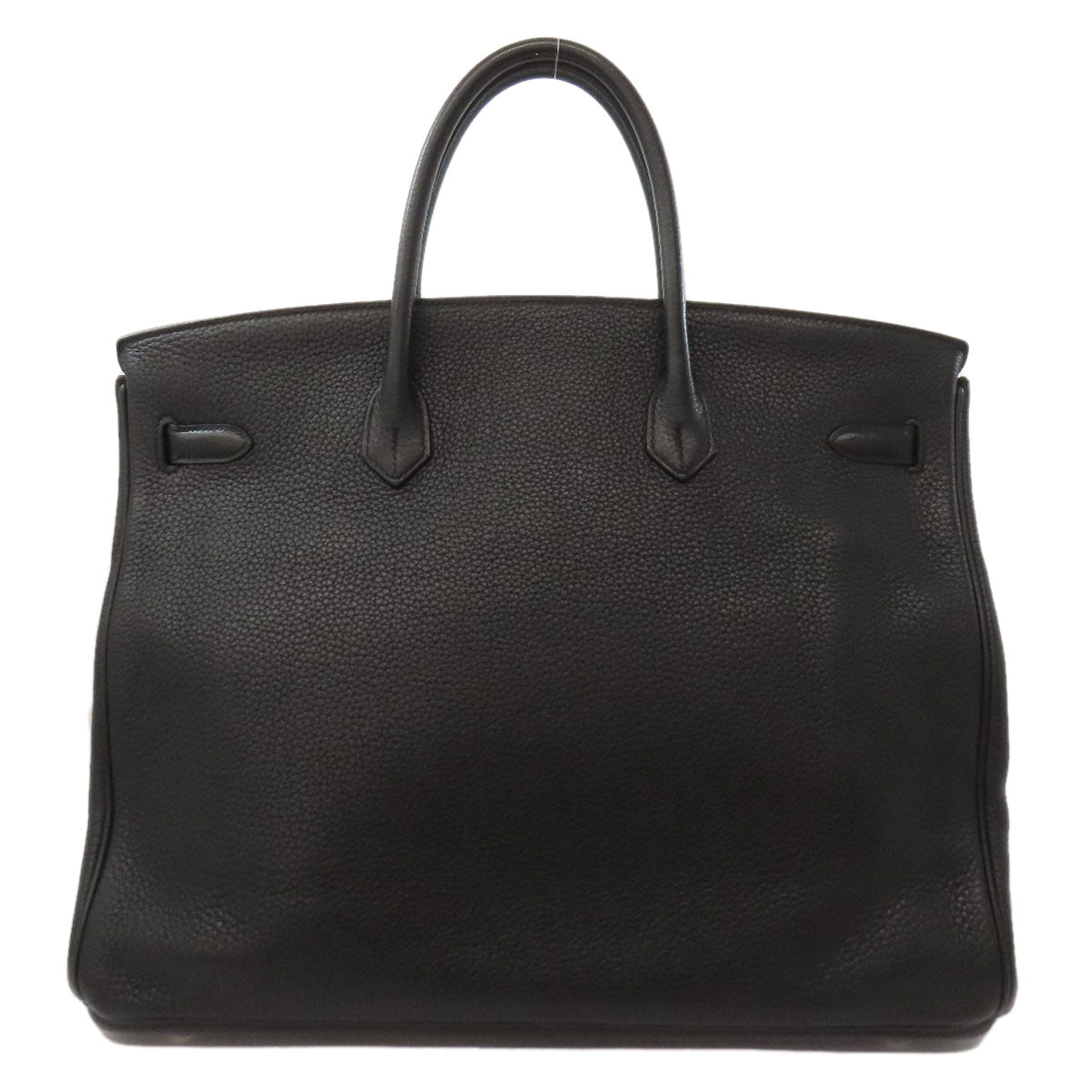 HERMES Birkin 40 SilverHardware Handbag Taurillon Clemence Ladies [Used]