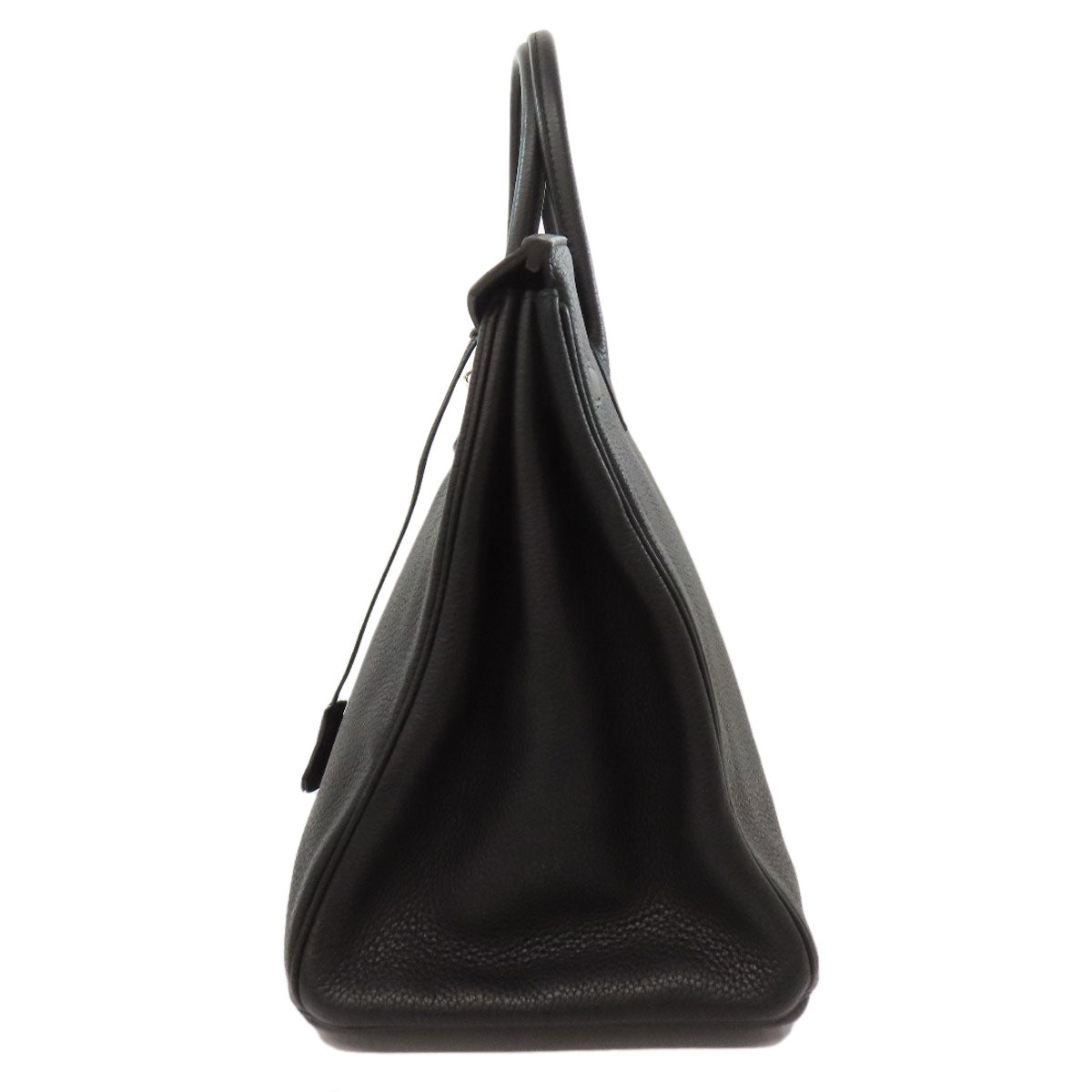 HERMES Birkin 40 SilverHardware Handbag Taurillon Clemence Ladies [Used]