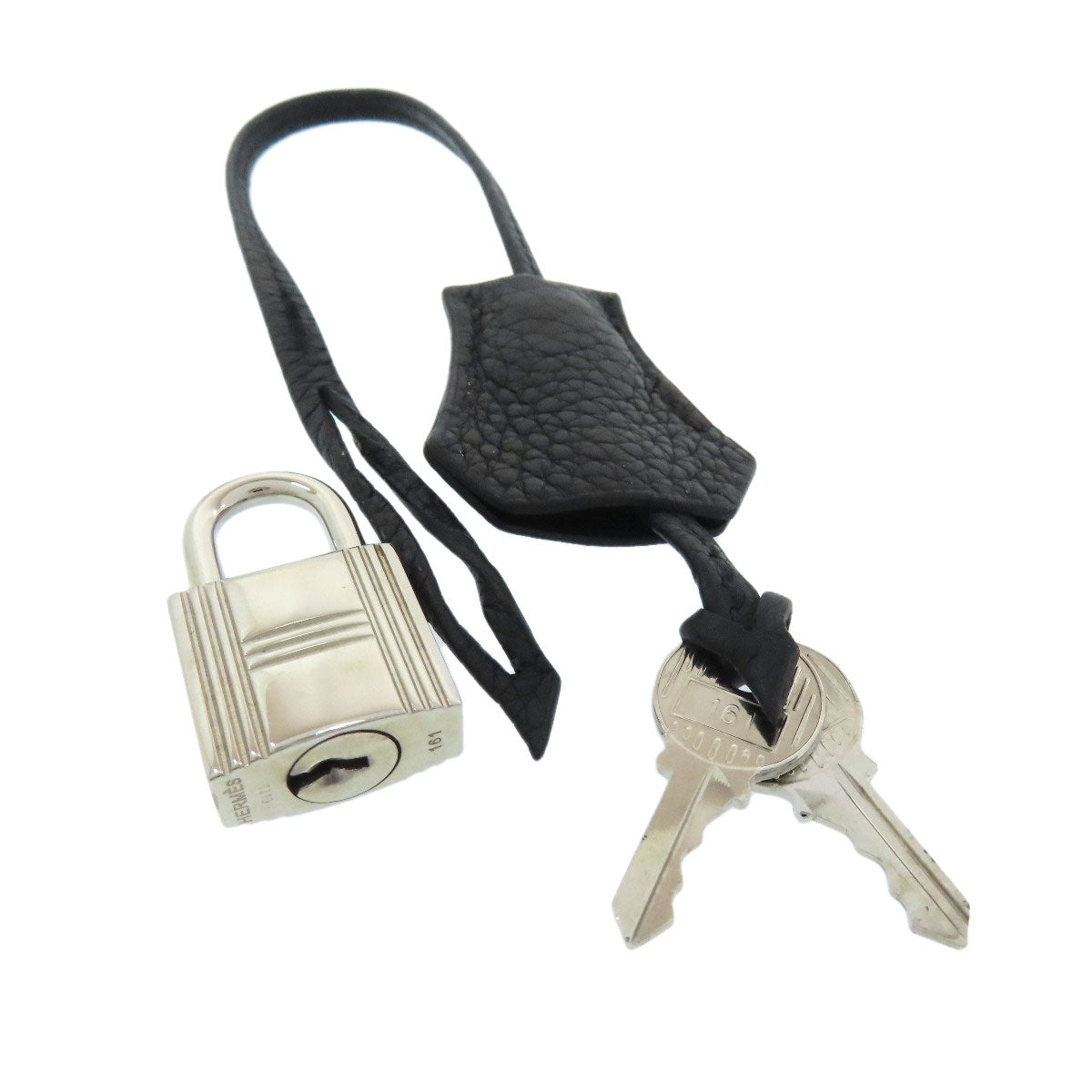 HERMES Birkin 40 SilverHardware Handbag Taurillon Clemence Ladies [Used]