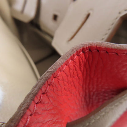 HERMES Birkin 30 Kazak SilverHardware Handbag Taurillon Clemence SwiftLadies [Used]