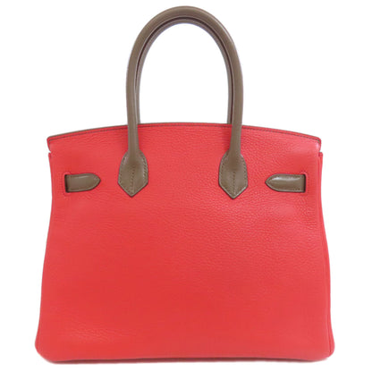 HERMES Birkin 30 Kazak SilverHardware Handbag Taurillon Clemence SwiftLadies [Used]