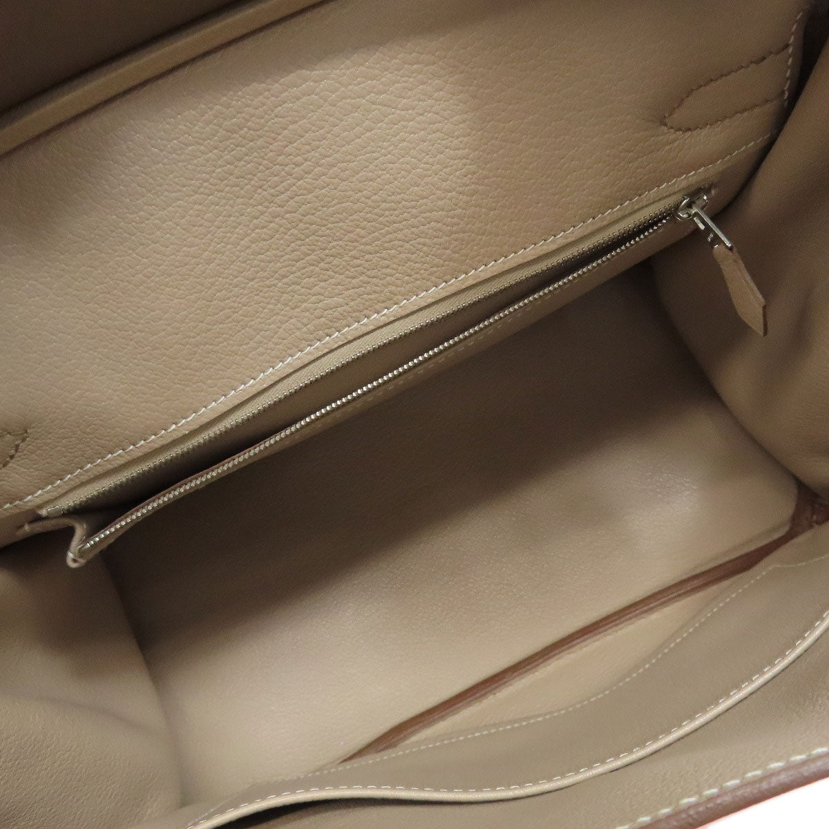 HERMES Birkin 30 Kazak SilverHardware Handbag Taurillon Clemence SwiftLadies [Used]