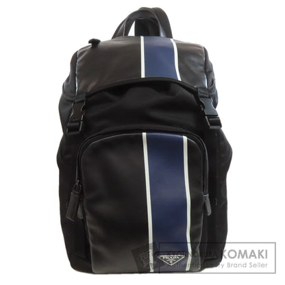 PRADA Logo Hardware Backpack Â· Daypack Calf Ladies [Used]