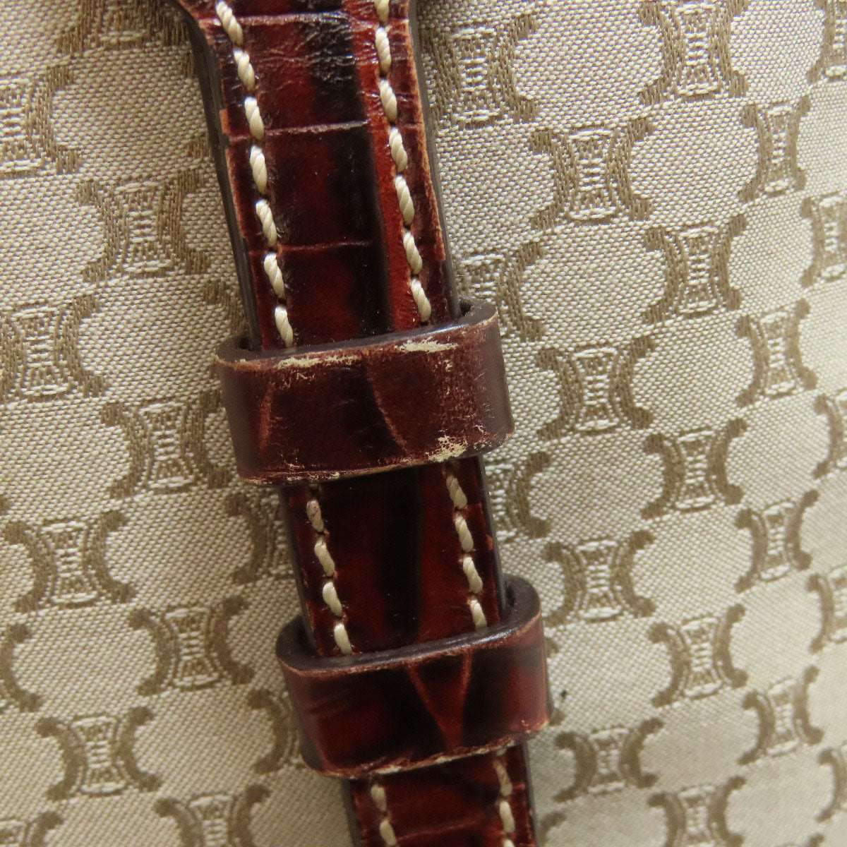 CELINE Macadam Tote Bag Canvas Ladies [Used]