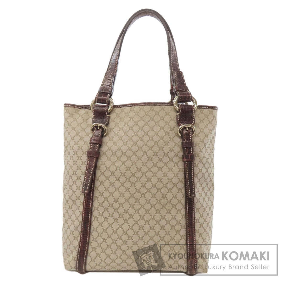 CELINE Macadam Tote Bag Canvas Ladies [Used]