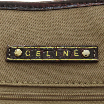 CELINE Macadam Tote Bag Canvas Ladies [Used]