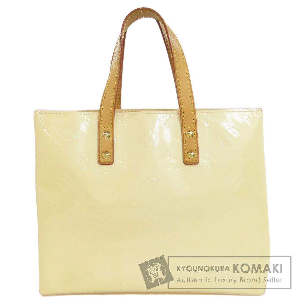 LOUIS VUITTON M91336 Lead PM Handbag Vernis Ladies [Used]
