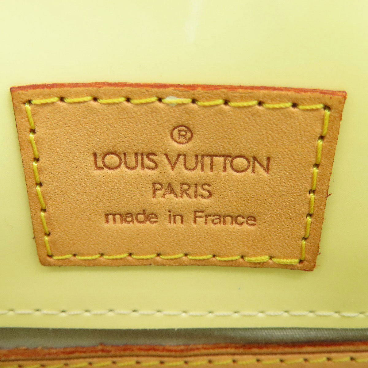 LOUIS VUITTON M91336 Lead PM Handbag Vernis Ladies [Used]