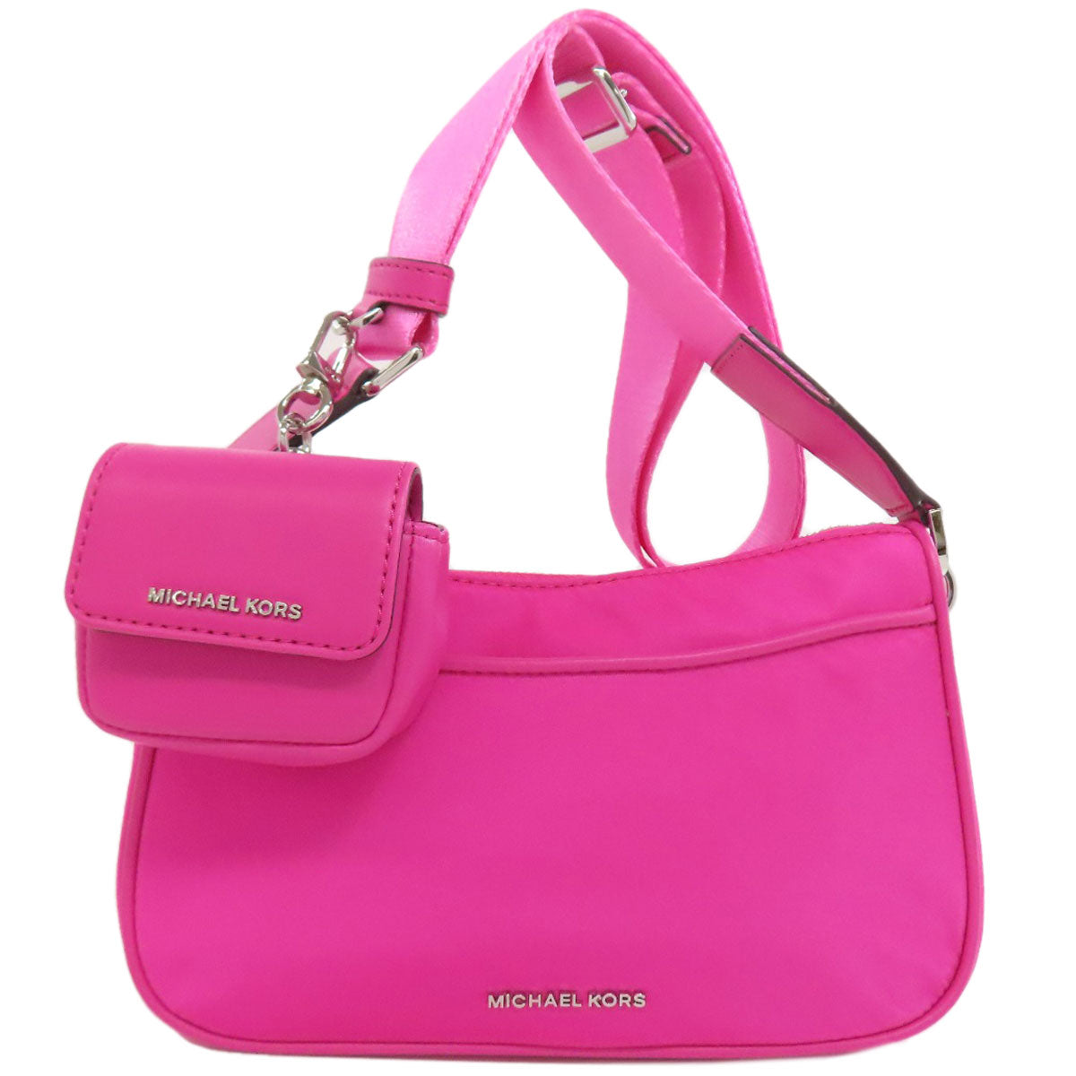 Michael Kors logo Shoulder Bag Nylon Ladies [Used]