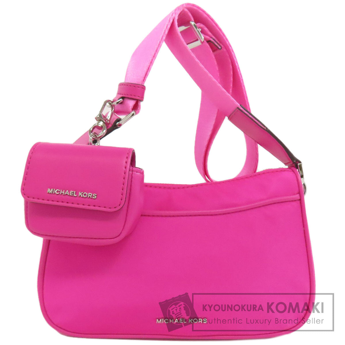 Michael Kors logo Shoulder Bag Nylon Ladies [Used]