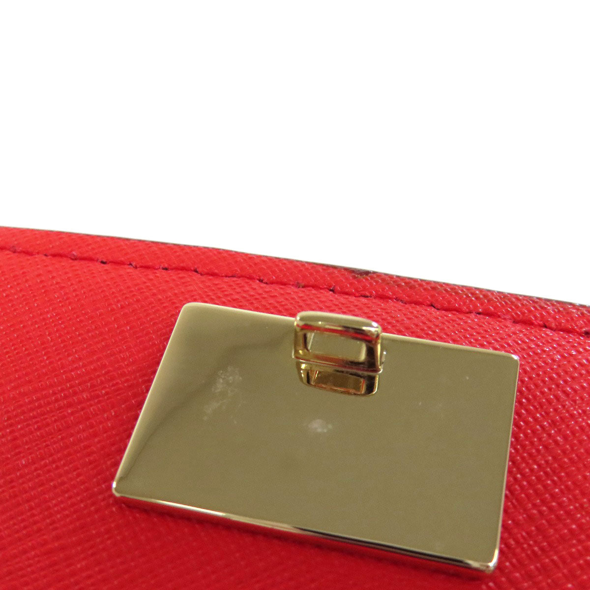 kate spade logo Shoulder Bag Leather Ladies [Used]