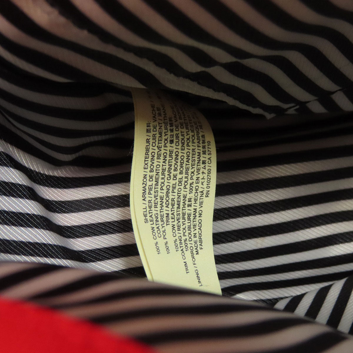 kate spade logo Shoulder Bag Leather Ladies [Used]