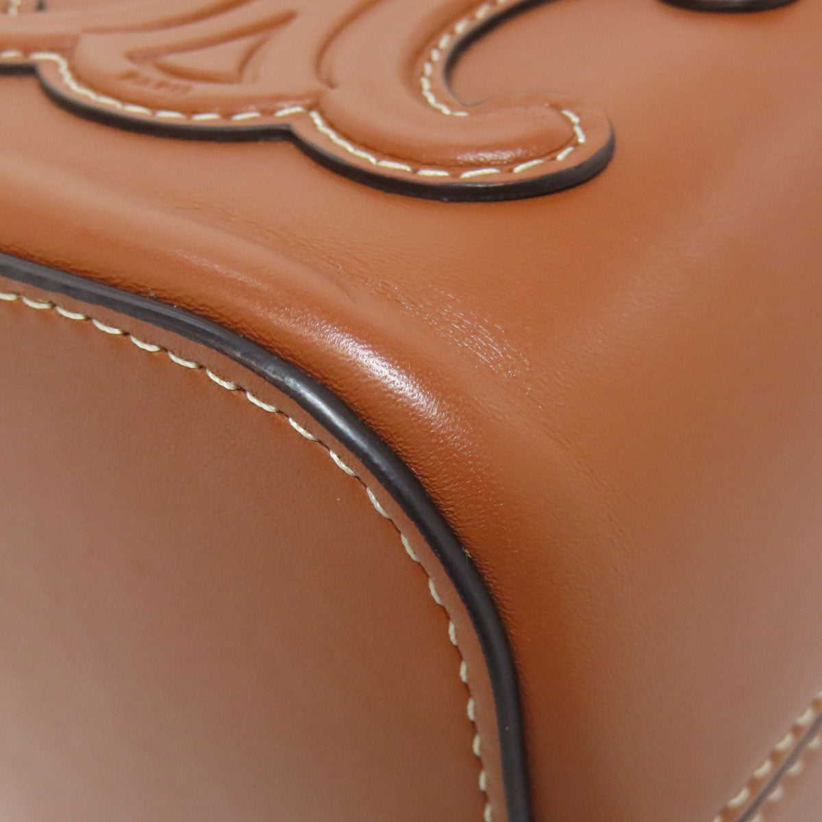 CELINE small box cuir triomphe Shoulder Bag Calf Ladies [Used]