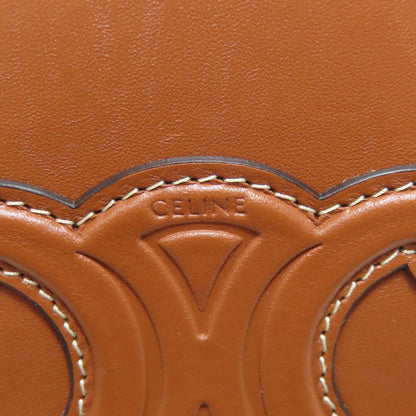 CELINE small box cuir triomphe Shoulder Bag Calf Ladies [Used]