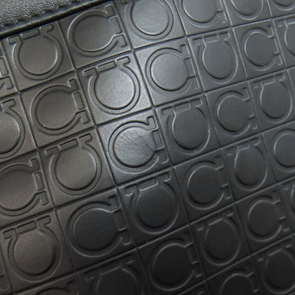 Salvatore Ferragamo Logo motif Shoulder Bag Leather Ladies [Used]