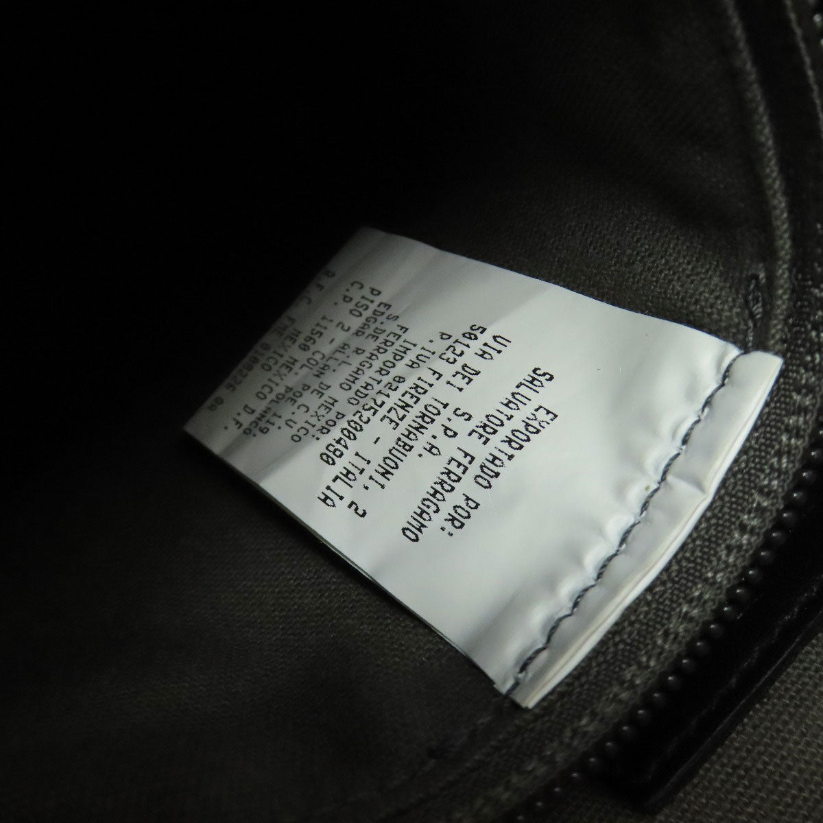 Salvatore Ferragamo Logo motif Shoulder Bag Leather Ladies [Used]