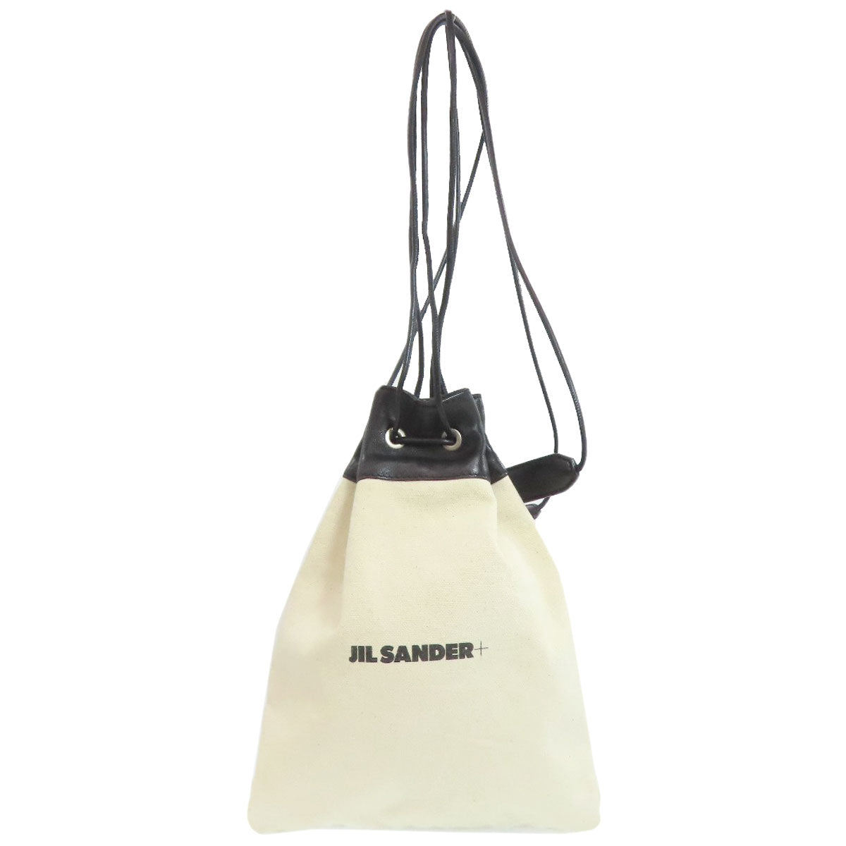 Jil Sander logo Shoulder Bag Canvas Ladies [Used]