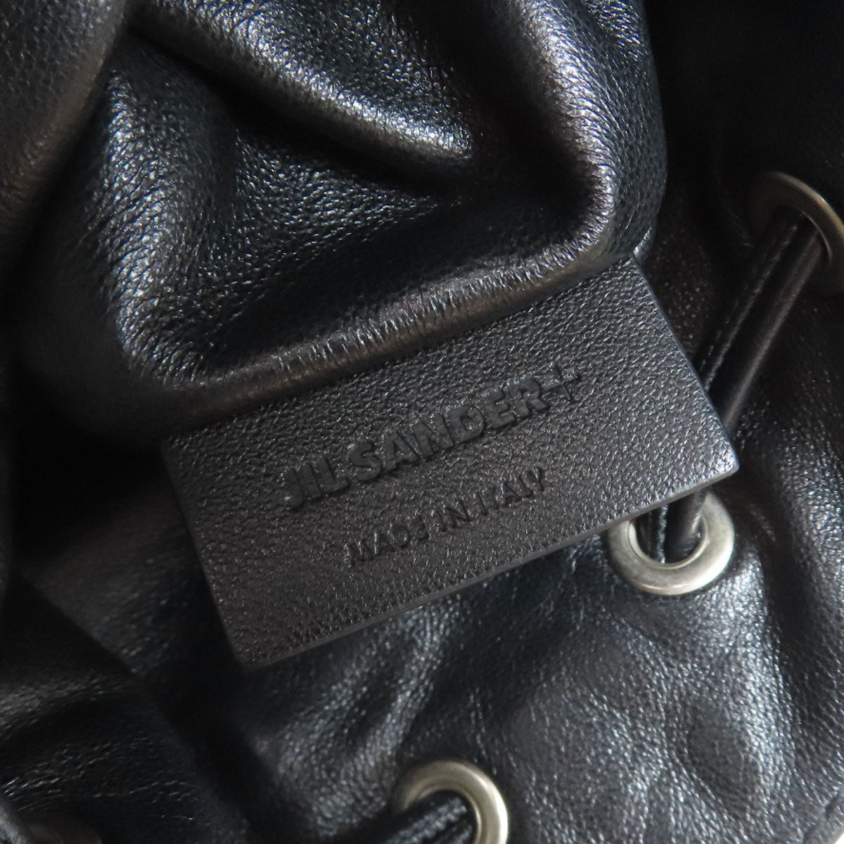 Jil Sander logo Shoulder Bag Canvas Ladies [Used]