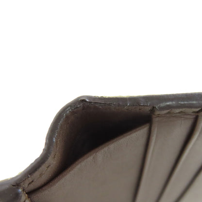 GUCCI 508757 GG Supreme Bifold Wallet with Coin Pocket PVC Ladies [Used]