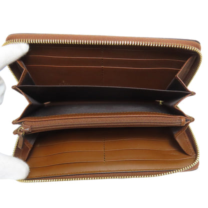 GUCCI 456863 Tiger GG Supreme Long wallet (with coin pocket) PVC Ladies [Used]