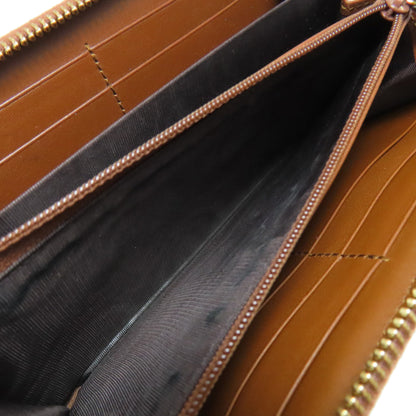 GUCCI 456863 Tiger GG Supreme Long wallet (with coin pocket) PVC Ladies [Used]