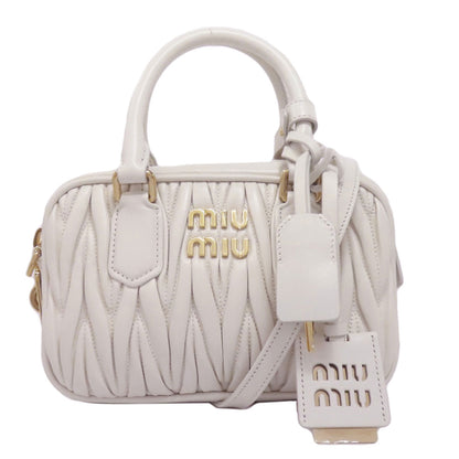 MIUMIU Materasse 2WAY Handbag Calf Ladies [Used]